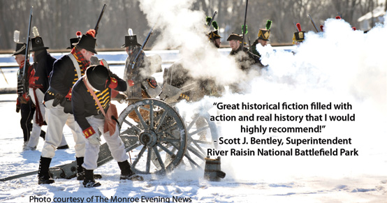 River Raisin Battlefield reenactment